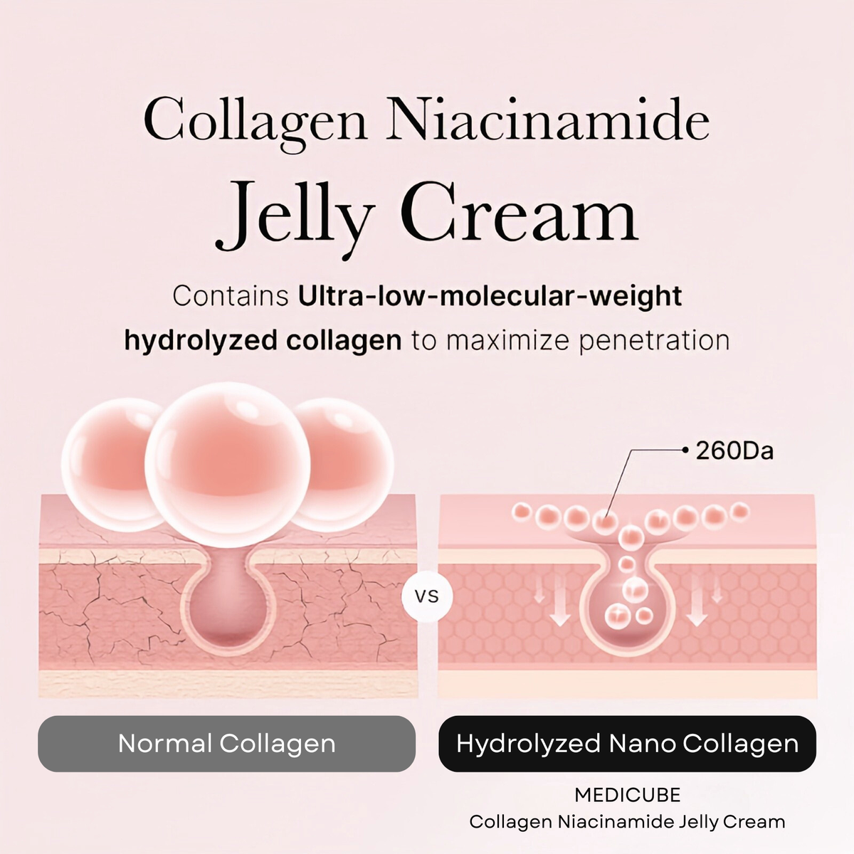 MEDICUBE Collagen Jelly Cream 110ml (3.72 fl oz) - REVYLIFT